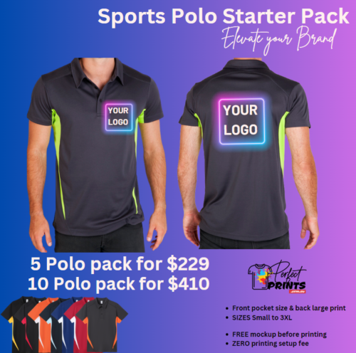 sports polo pack Perfect Prints