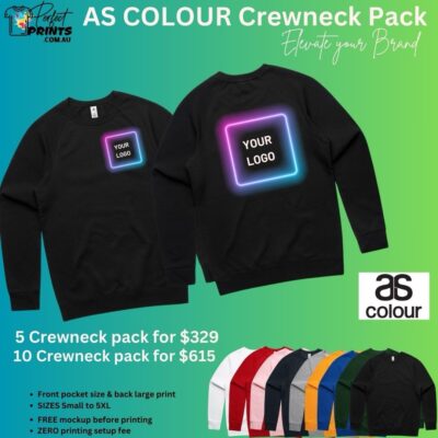 as colour crewneck