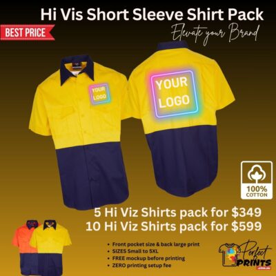 short sleeve cotton hi vis